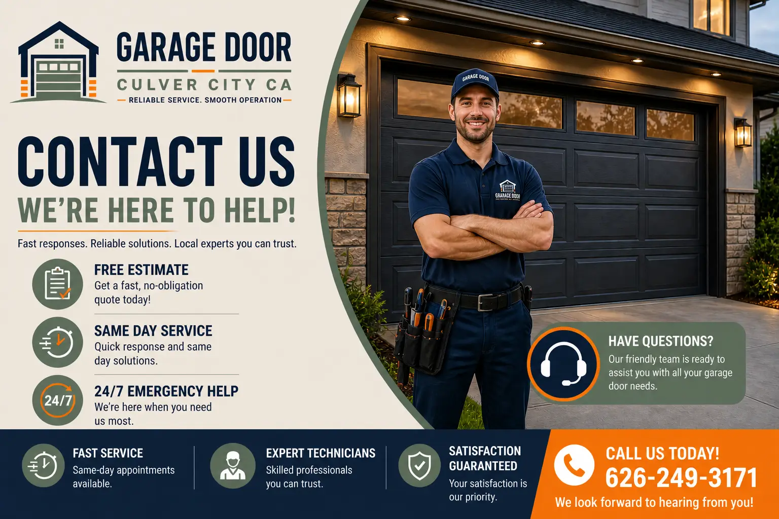 Garage Door Culver City CA 