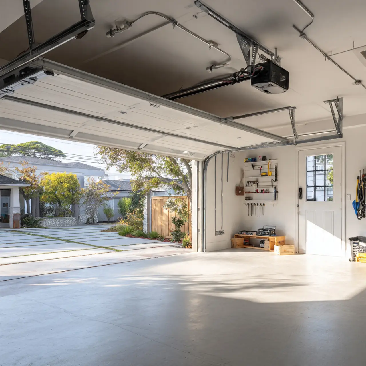 complete garage door system